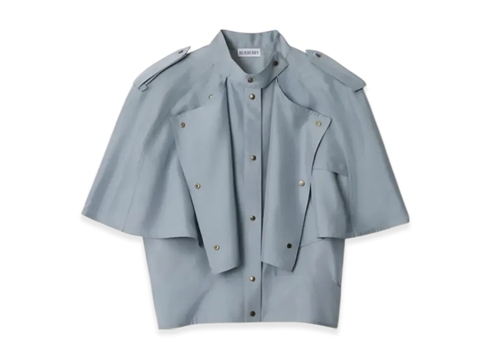 Burberry Silk Cape Top "Gale"