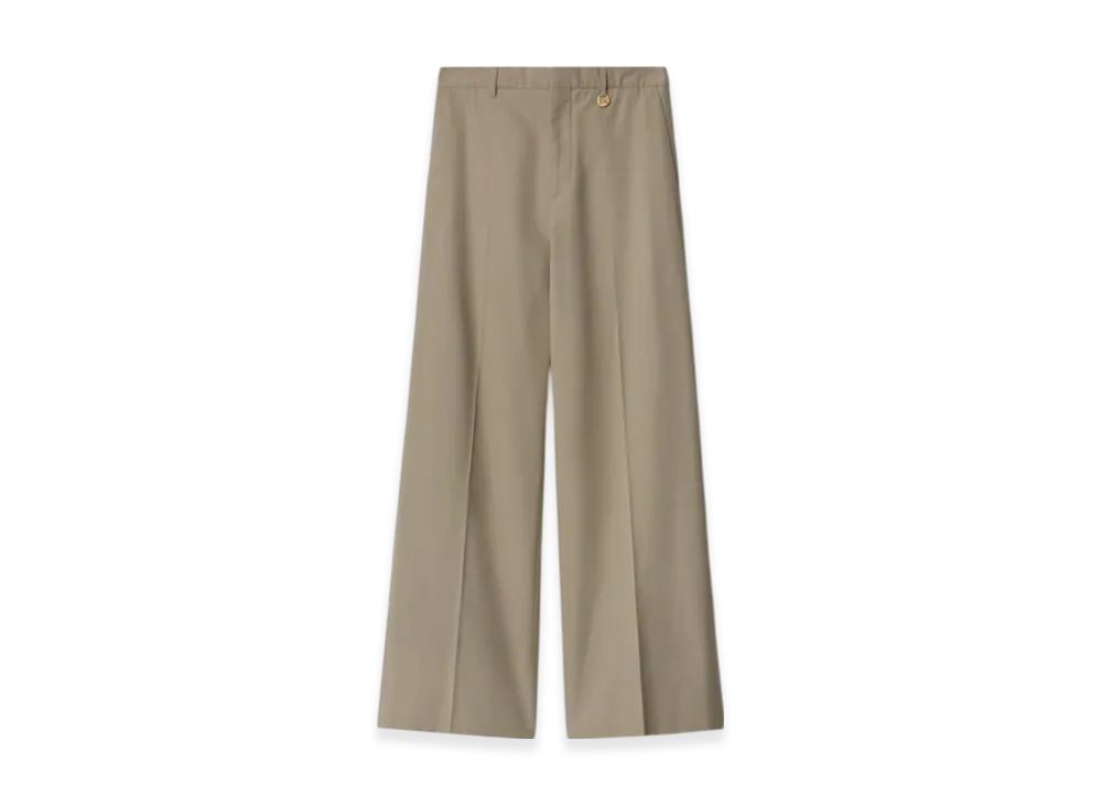 Burberry Silk Tailored Trousers "Crater"