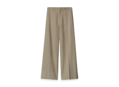 Burberry Silk Tailored Trousers "Crater"