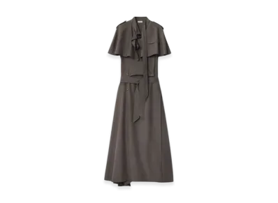 Burberry Silk Trench Dress "Cellar"