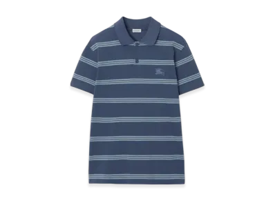 Burberry Stripe Cotton Polo Shirt "Pilot"