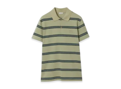 Burberry Stripe Cotton Polo Shirt "Shire"