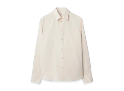 Burberry Stripe Silk Shirt "Clam"