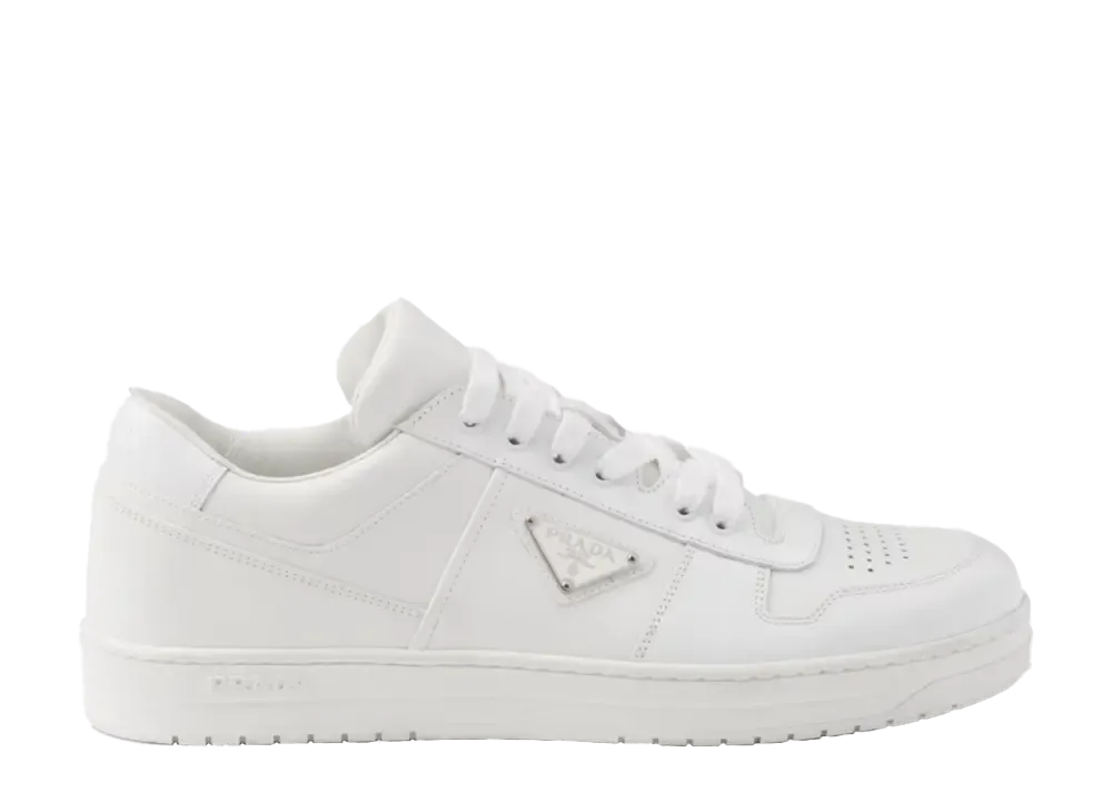 プラダ ダウンタウン レザー スニーカー "ホワイト"
