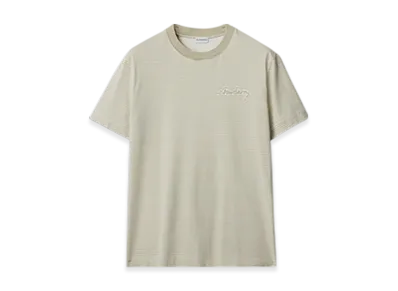 Burberry Stripe Cotton T-shirt "Skylark"