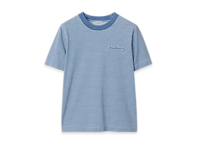 Burberry Stripe Cotton T-shirt "Pool"