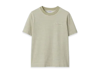 Burberry Stripe Cotton T-shirt "Skylark"