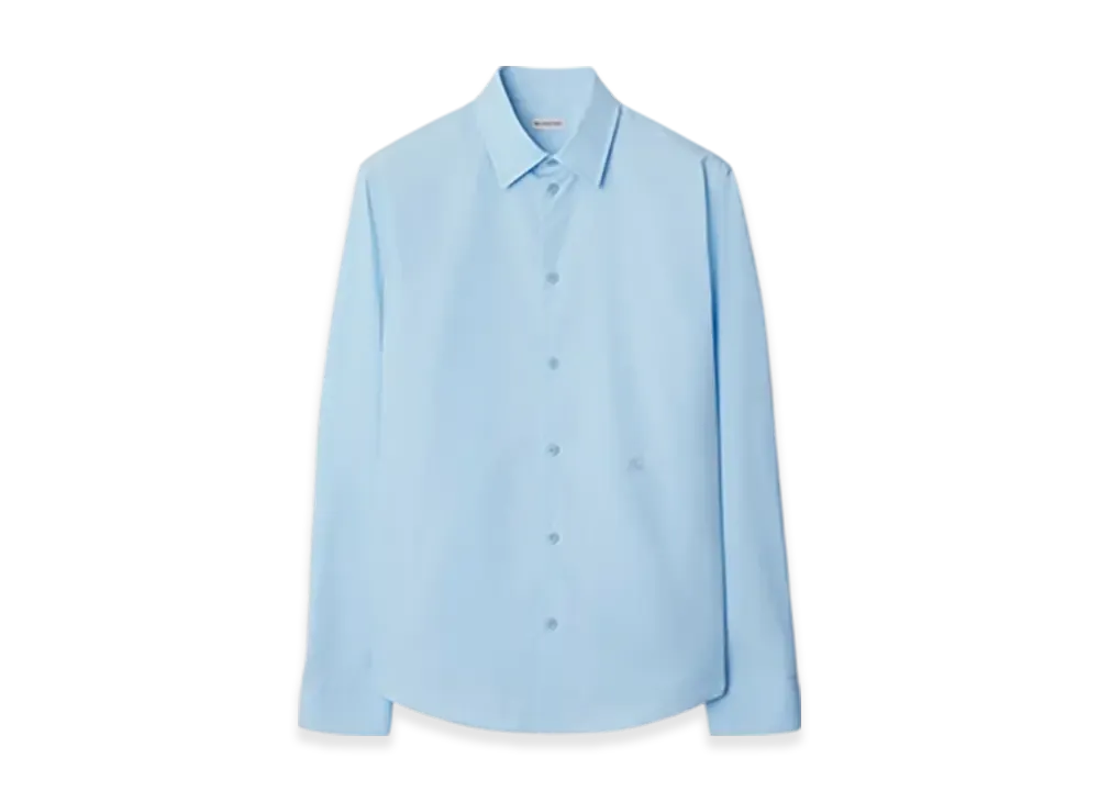 Burberry Slim Fit Cotton Formal Shirt "Neptune"