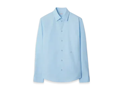 Burberry Slim Fit Cotton Formal Shirt "Neptune"
