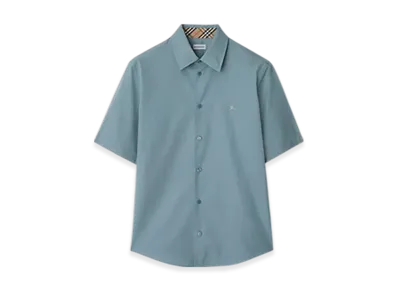 Burberry Slim Fit Cotton Poplin Shirt "Index"