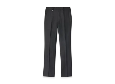 Burberry Check Wool Cashmere Tailored Trousers "Loden/Highland Green"