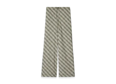 Burberry Check Cotton Pyjama Trousers "Husk"