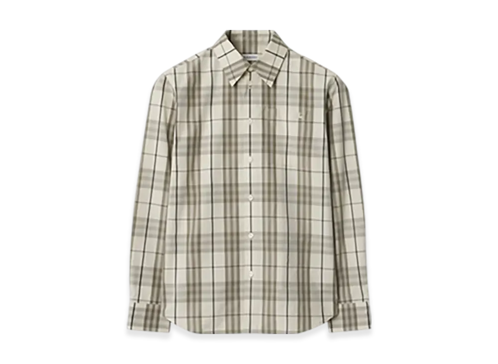 Burberry Check Cotton Shirt "Cotton"