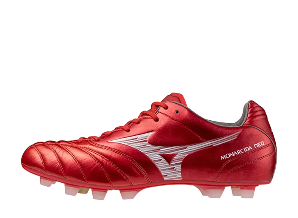 ミズノ モナルシーダネオ3 ワイド エリート "ルビーレッド/ホワイト"