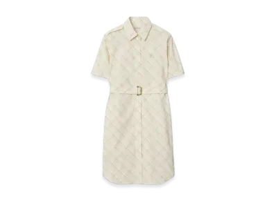 Burberry Check Cotton Shirt Dress "Magnolia"
