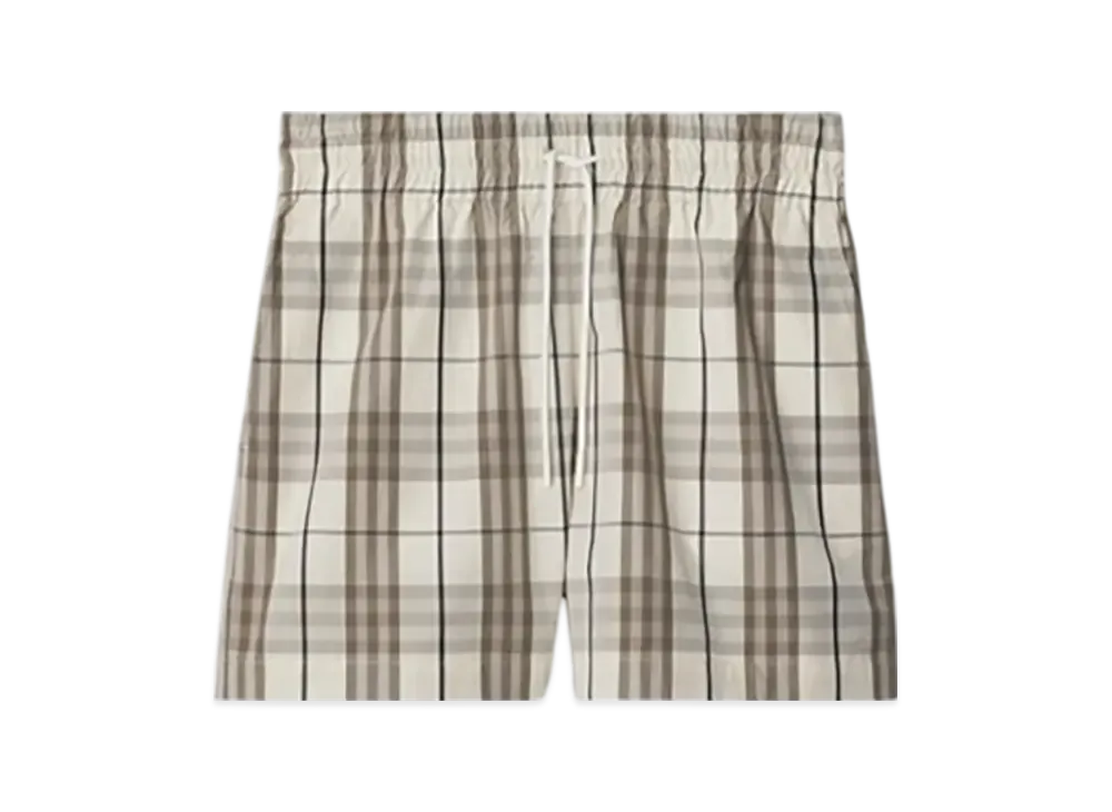 Burberry Check Cotton Shorts "Cotton"