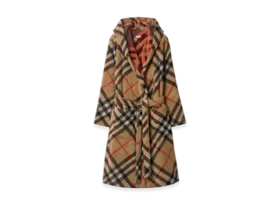 Burberry Check Cotton Robe "Sand"