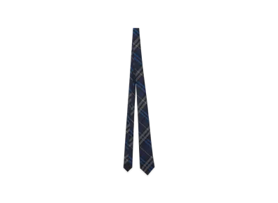 Burberry Check Silk Tie "Ink"