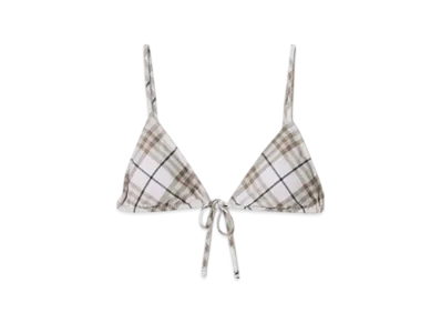 Burberry Check Bikini Top "Cotton"