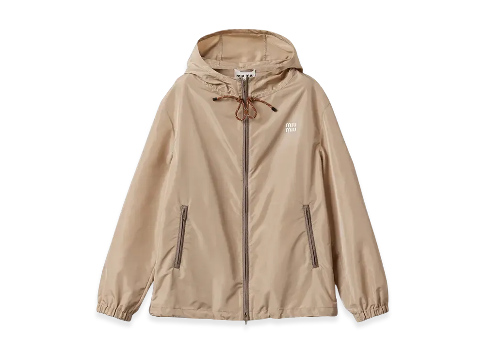 MIU MIU Technical Fabric Blouson Jacket "Cord"