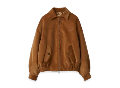 MIU MIU Corduroy Blouson Jacket "Barley"