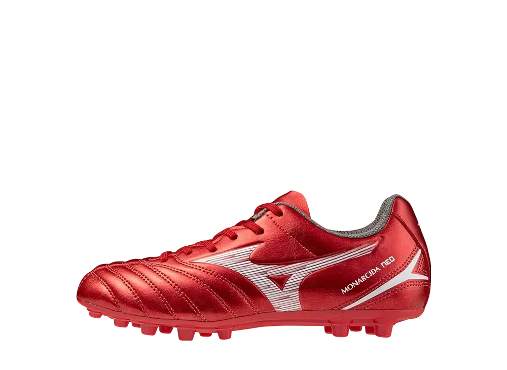 ミズノ GS モナルシーダネオ3 セレクト MG "ルビーレッド/ホワイト" (キッズ)