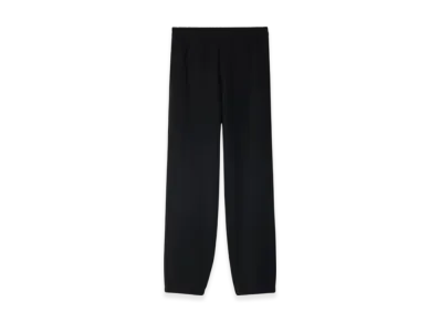 Burberry Check Label Cotton Jogging Pants "Black"
