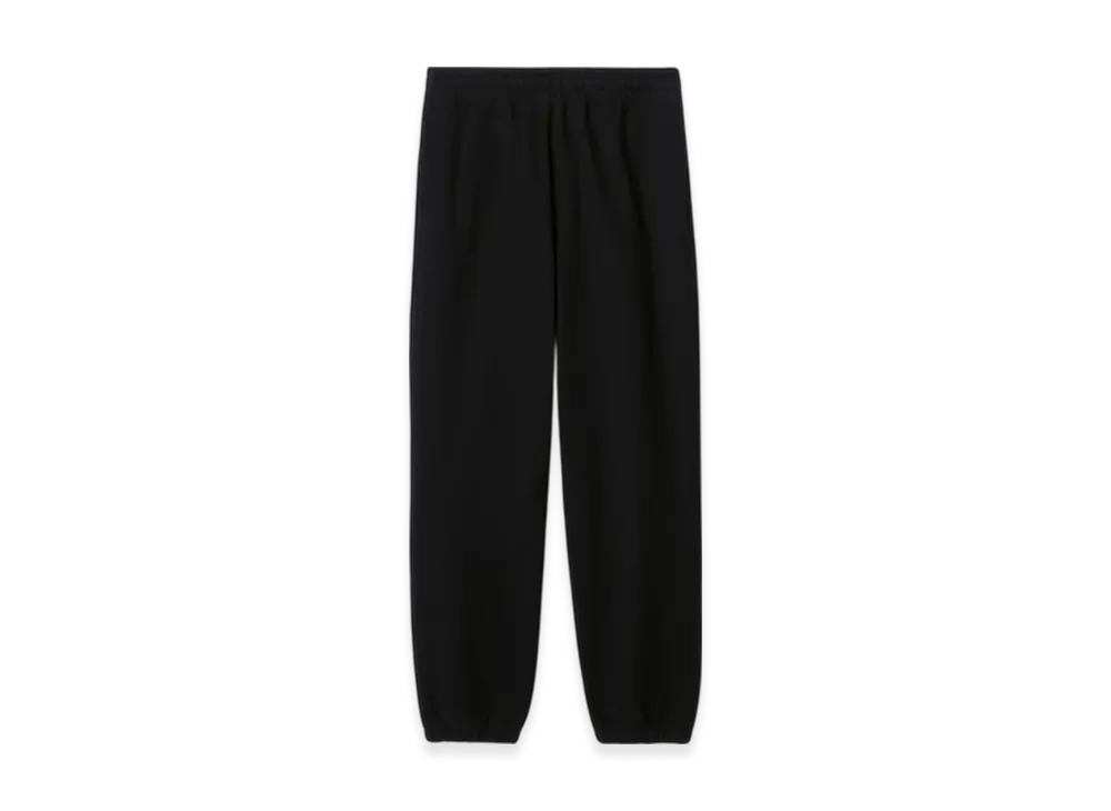 Burberry Check Label Cotton Jogging Pants "Black"