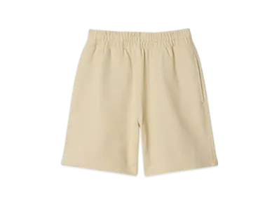 Burberry Check Label Cotton Shorts "Nutmeg"
