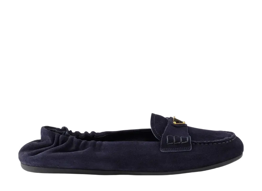 PRADA Women's Suede Loafers 