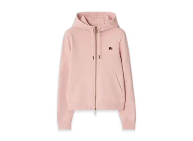 Burberry Night Stamp Cotton Zip Parka "Bouquet"