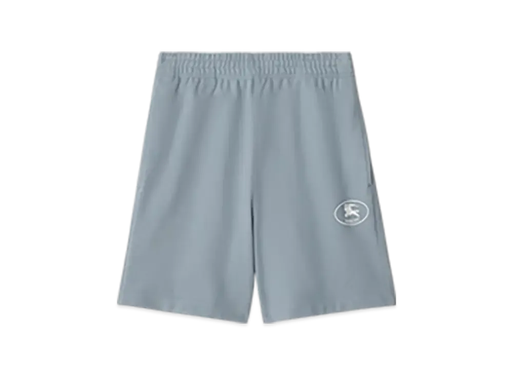 Burberry Night Stamp Cotton Shorts "Gale"