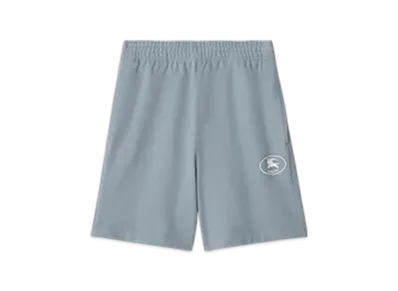 Burberry Night Stamp Cotton Shorts "Gale"