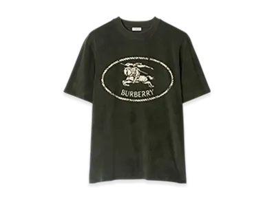 Burberry Night Stamp Towel T-shirt "Shale"