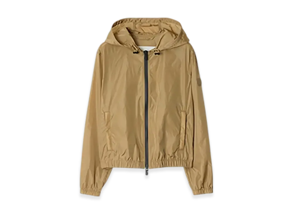 Burberry Night Stamp Nylon Jacket "Flax"