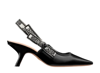 Dior Women's J'Adior Slingback Pumps Calfskin "Black"