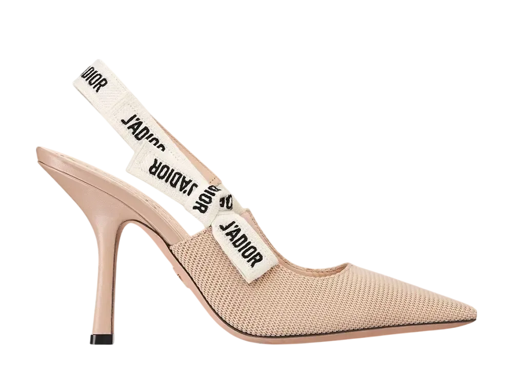 ディオール ウィメンズ ジャドール スリングバックパンプス テクニカル ファブリック "ヌード"
