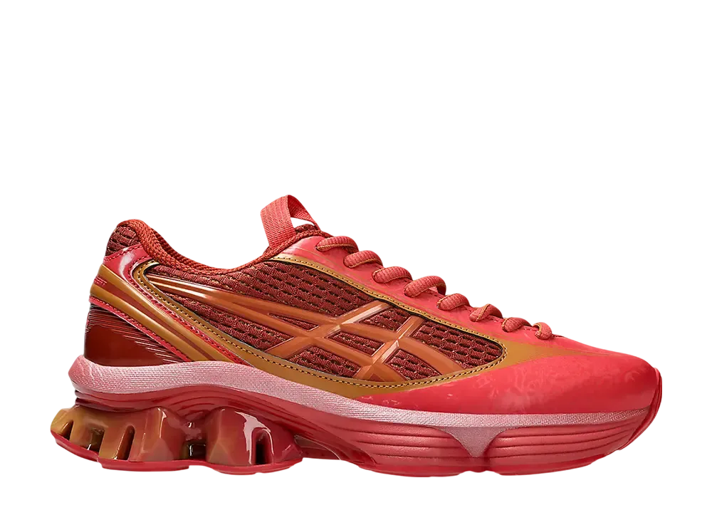 Kiko Kostadinov Studio Asics US6-S Gel-Kinetic Fluent "Cayenne/Copperhead"