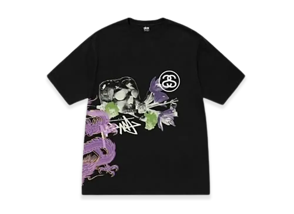 Stussy Strike Pig. Dyed Tee "Black"