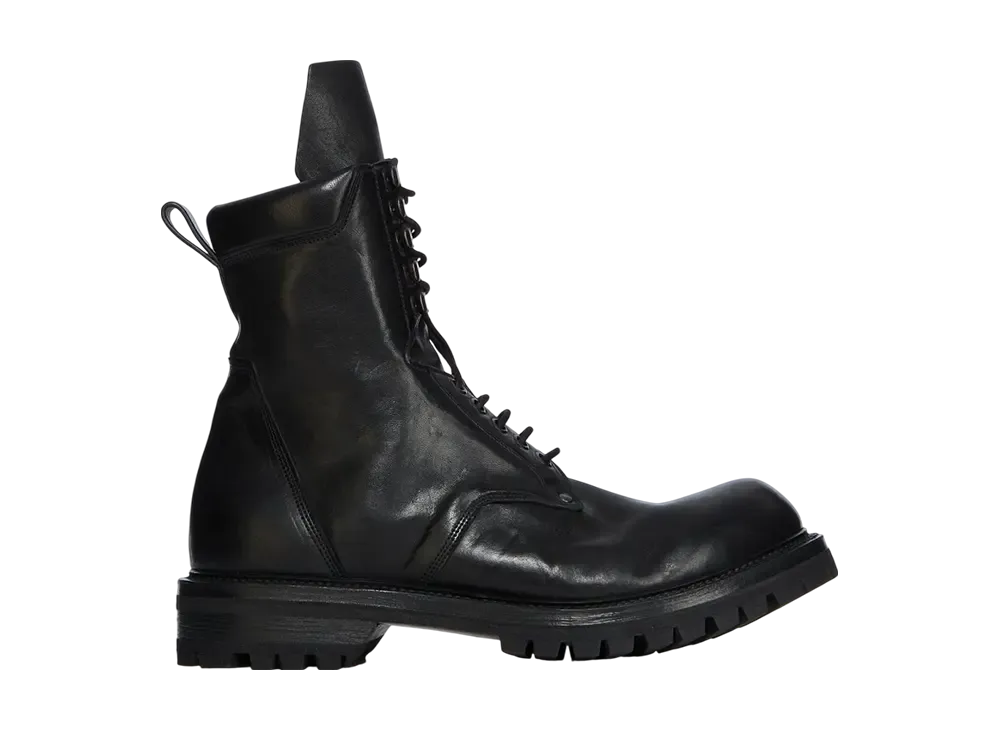 Rick Owens FW25 Concordians Army Low Boot "Black"