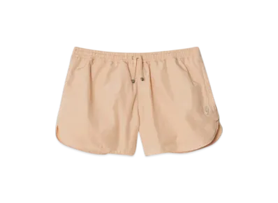 Burberry Nylon Cotton Shorts "Teacup"