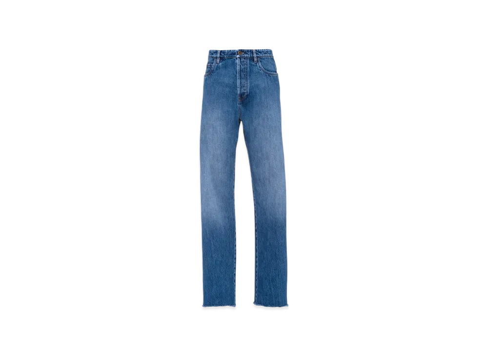 MIU MIU Women's 5-pocket denim jeans "Navy"