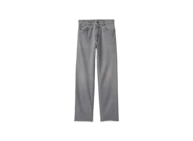 MIU MIU Women's Denim Pants Relaxed Fit "Grey"