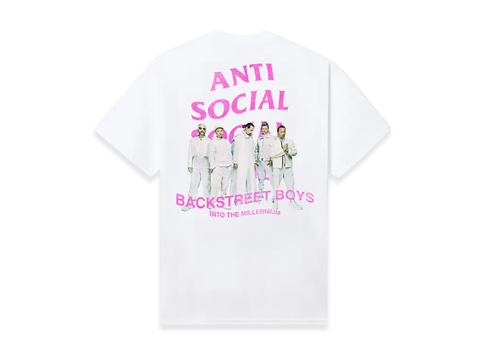 ANTI SOCIAL SOCIAL CLUB x Backstreet Boys Millennium Tee "White"