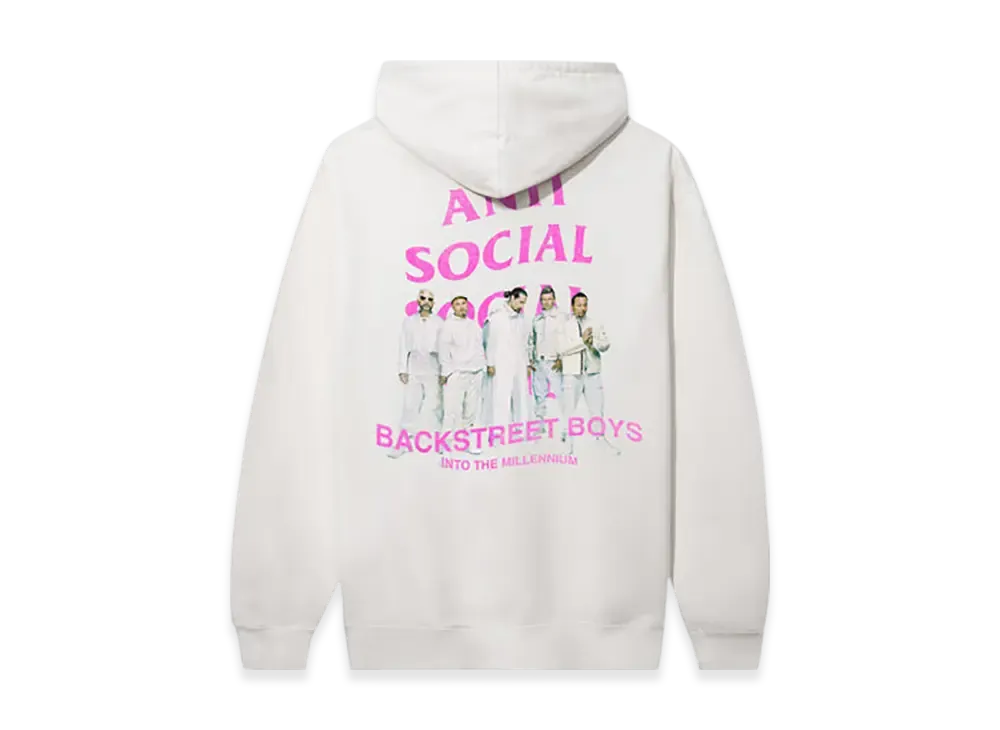 ANTI SOCIAL SOCIAL CLUB x Backstreet Boys Millennium Hoodie "Bone"