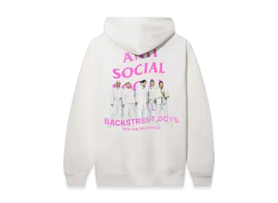 ANTI SOCIAL SOCIAL CLUB x Backstreet Boys Millennium Hoodie "Bone"