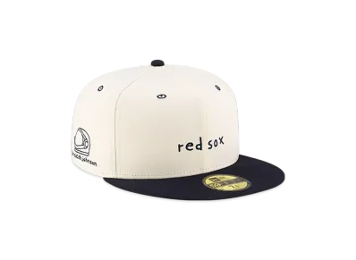 NEW ERA x Micah Johnson 59Fifty Boston Red Sox "Off White"