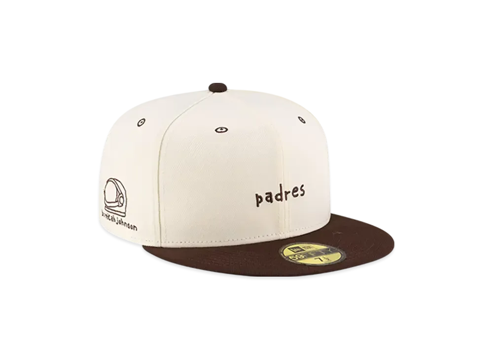 NEW ERA x Micah Johnson 59Fifty San Diego Padres "Off White"