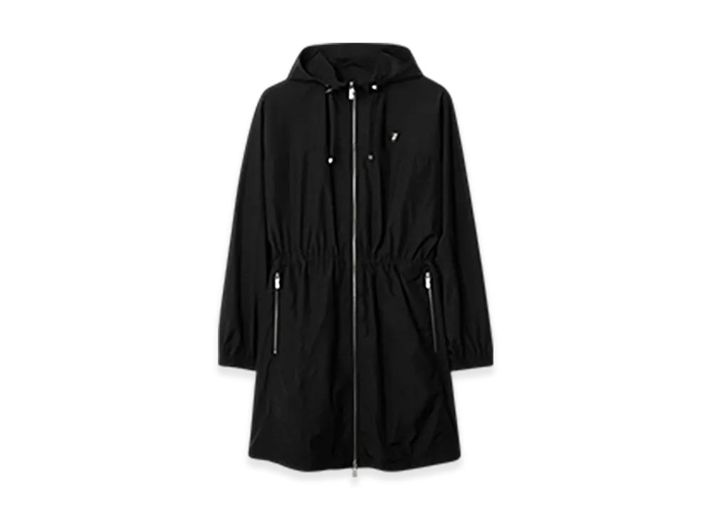 Burberry Nylon Cotton Parka "Black"