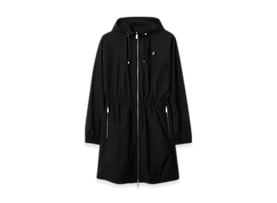 Burberry Nylon Cotton Parka "Black"